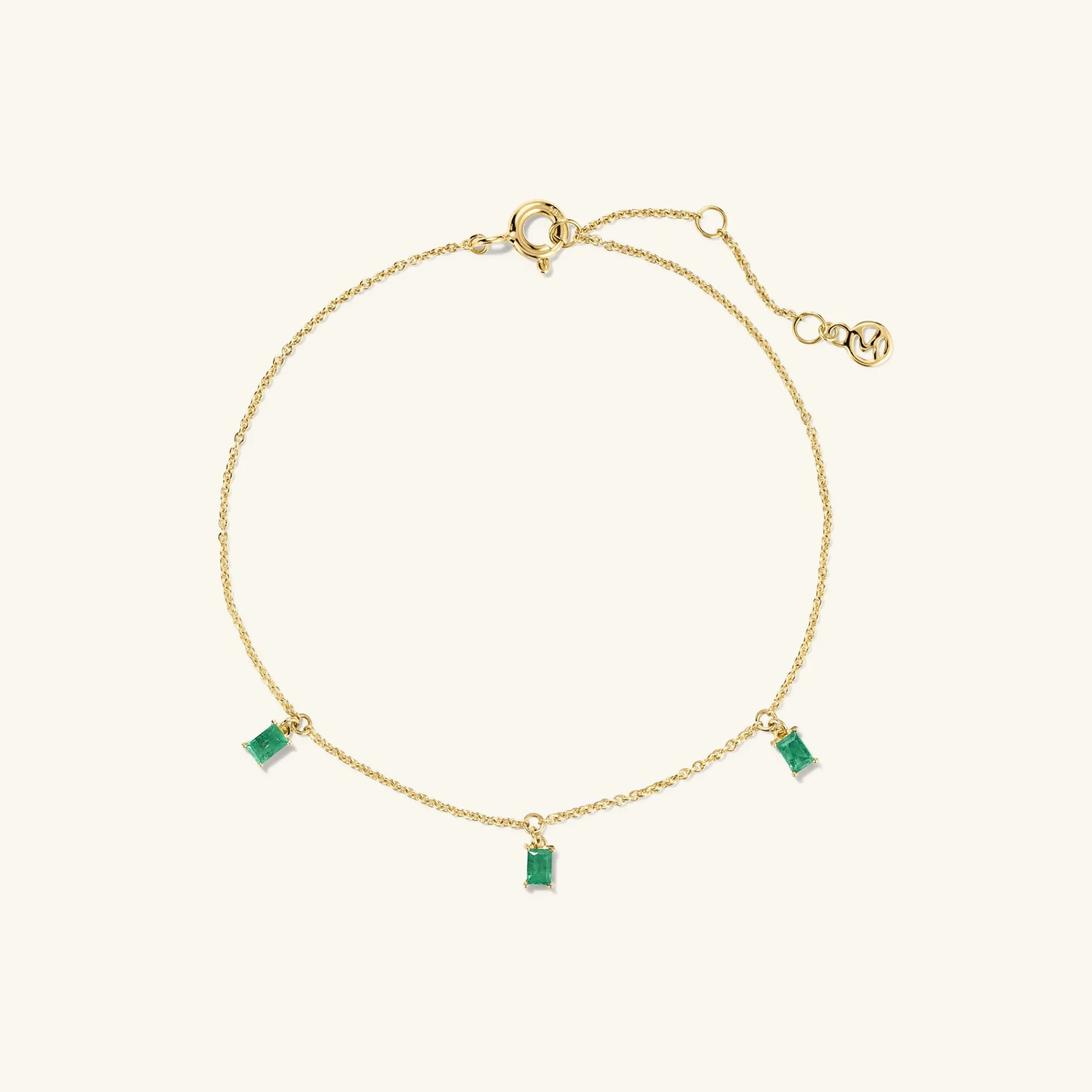 Armbänder | Mejuri Baguette Gemstone Bracelet