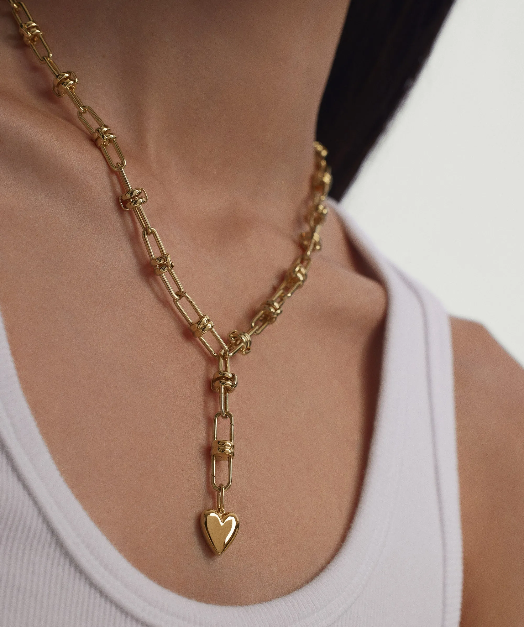 Halsketten | Gliederhalsketten | Mejuri Base Chain Convertible Necklace GoldVermeil