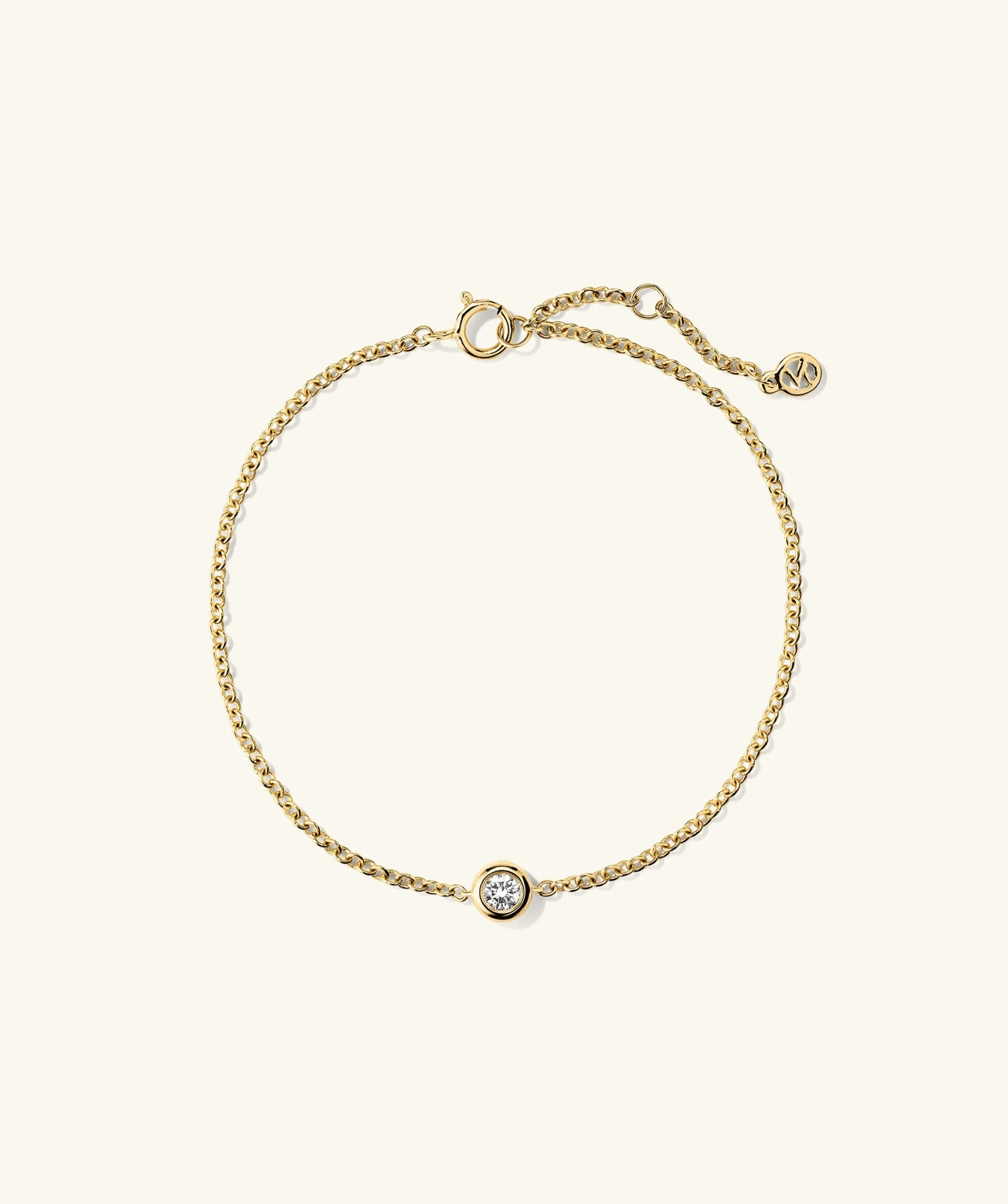 Armbänder | Mejuri Bezel Lab Grown Diamond Bracelet