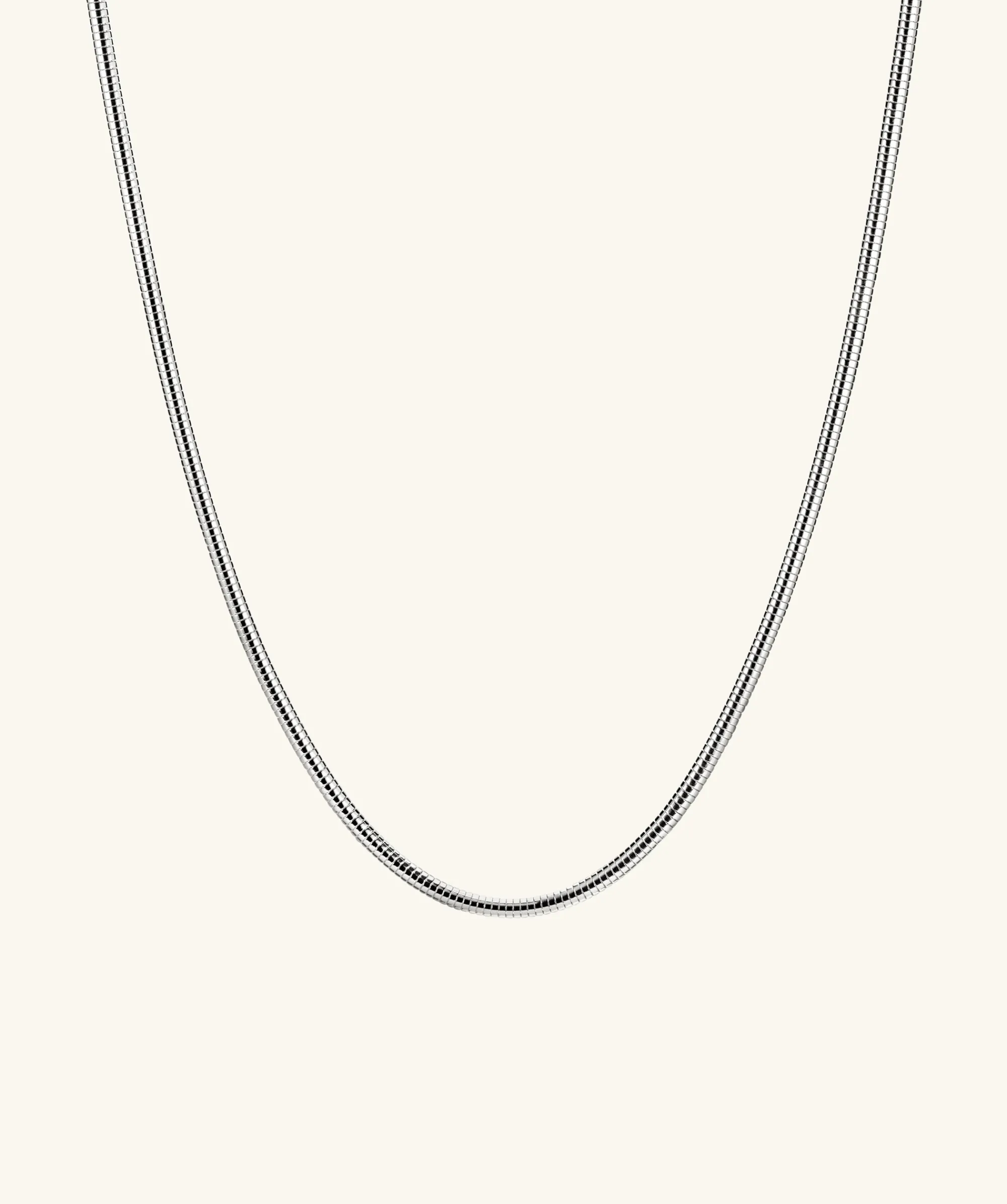 Halsketten | Gliederhalsketten | Mejuri Boa Chain Necklace SterlingSilver