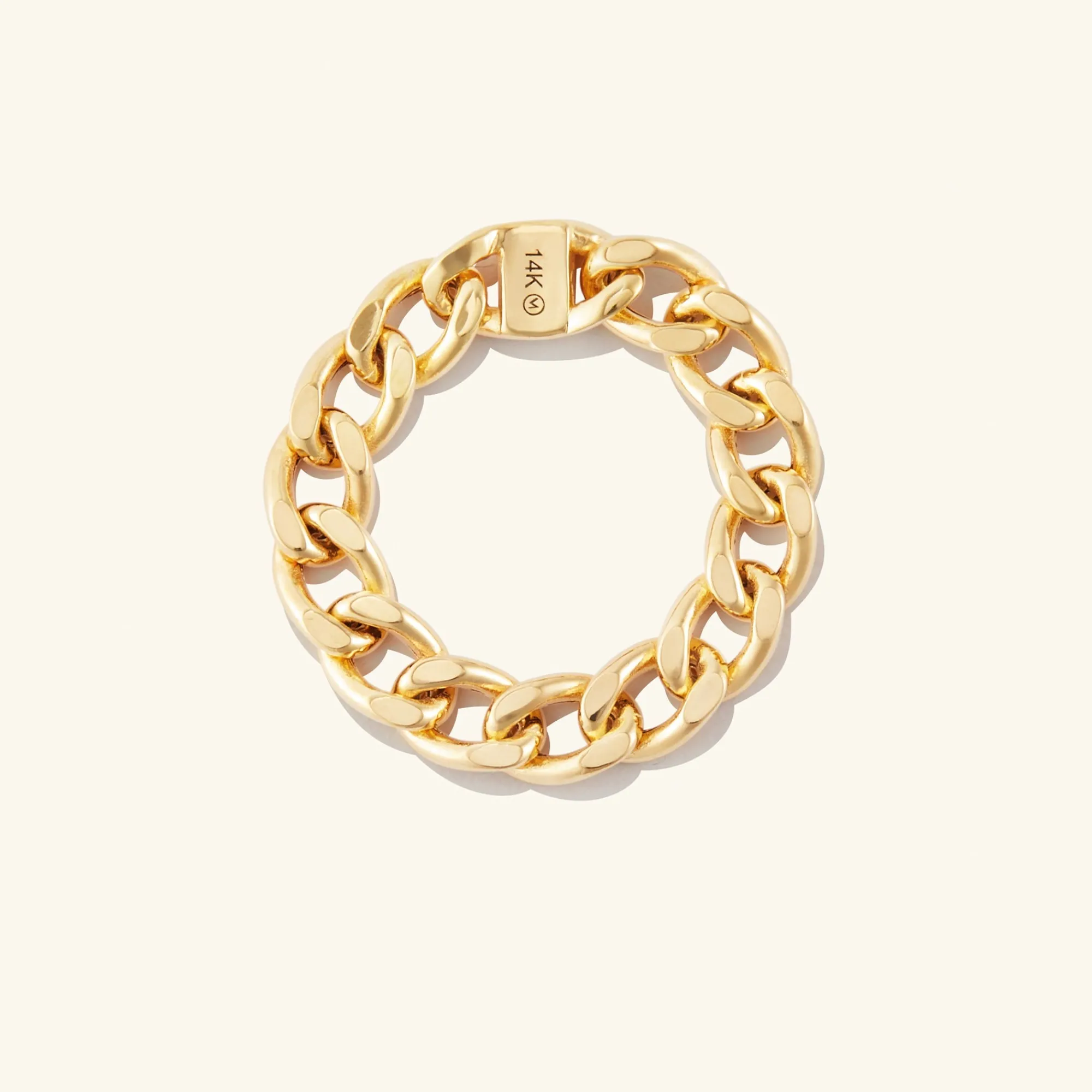 Ringe | Statement-ringe | Mejuri Bold Chain Ring 14kYellowGold