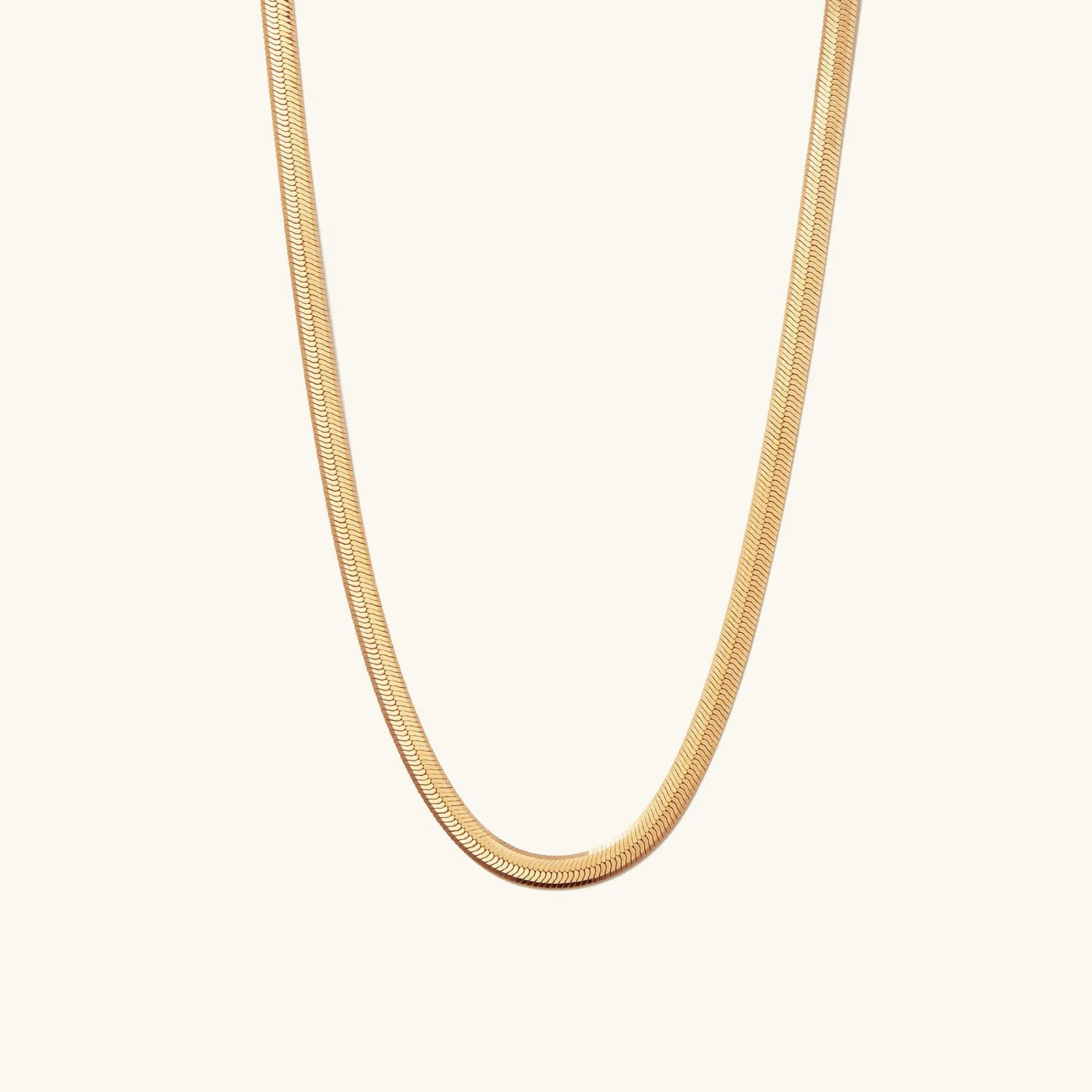 Halsketten | Gliederhalsketten | Mejuri Bold Herringbone Chain Necklace