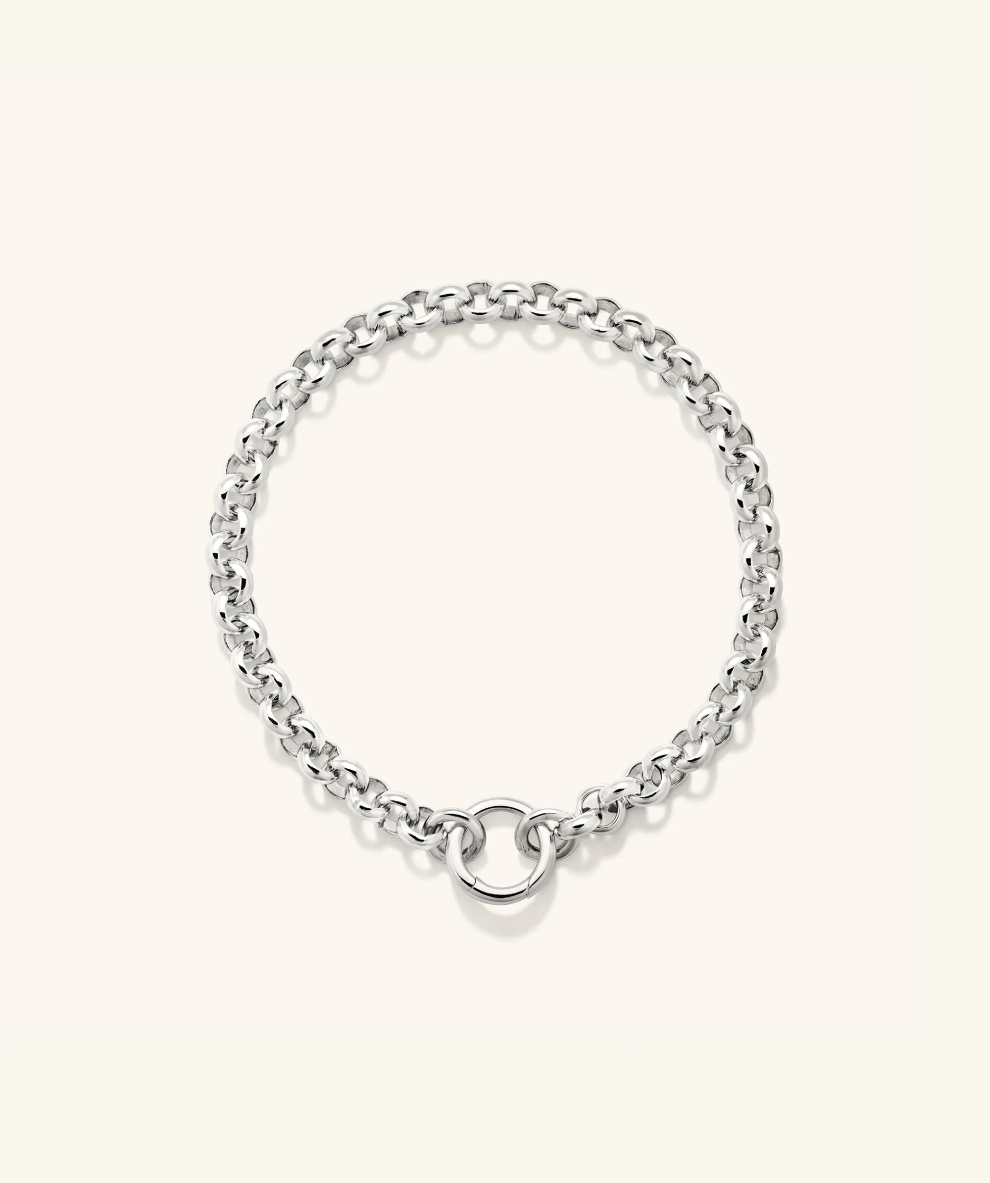 Armbänder | Gliederarmbänder | Mejuri Bold Rolo Chain Charm Bracelet