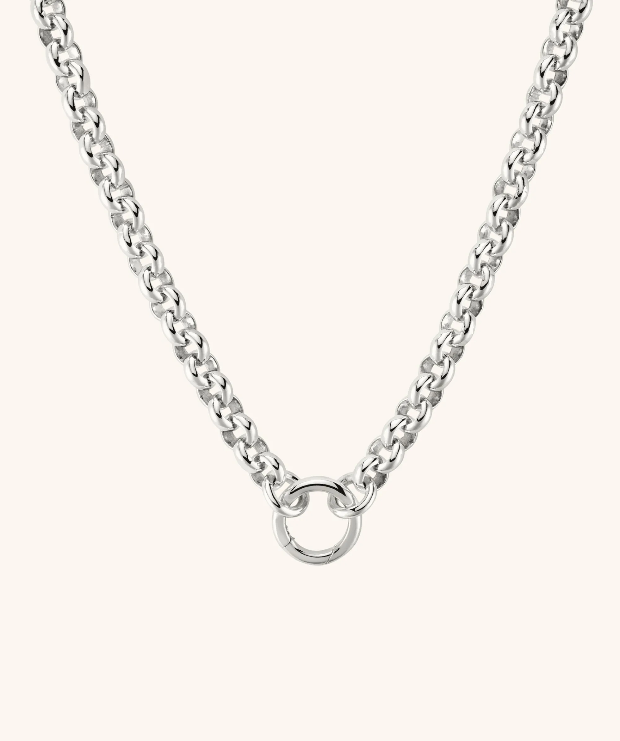 Halsketten | Gliederhalsketten | Mejuri Bold Rolo Chain Charm Necklace