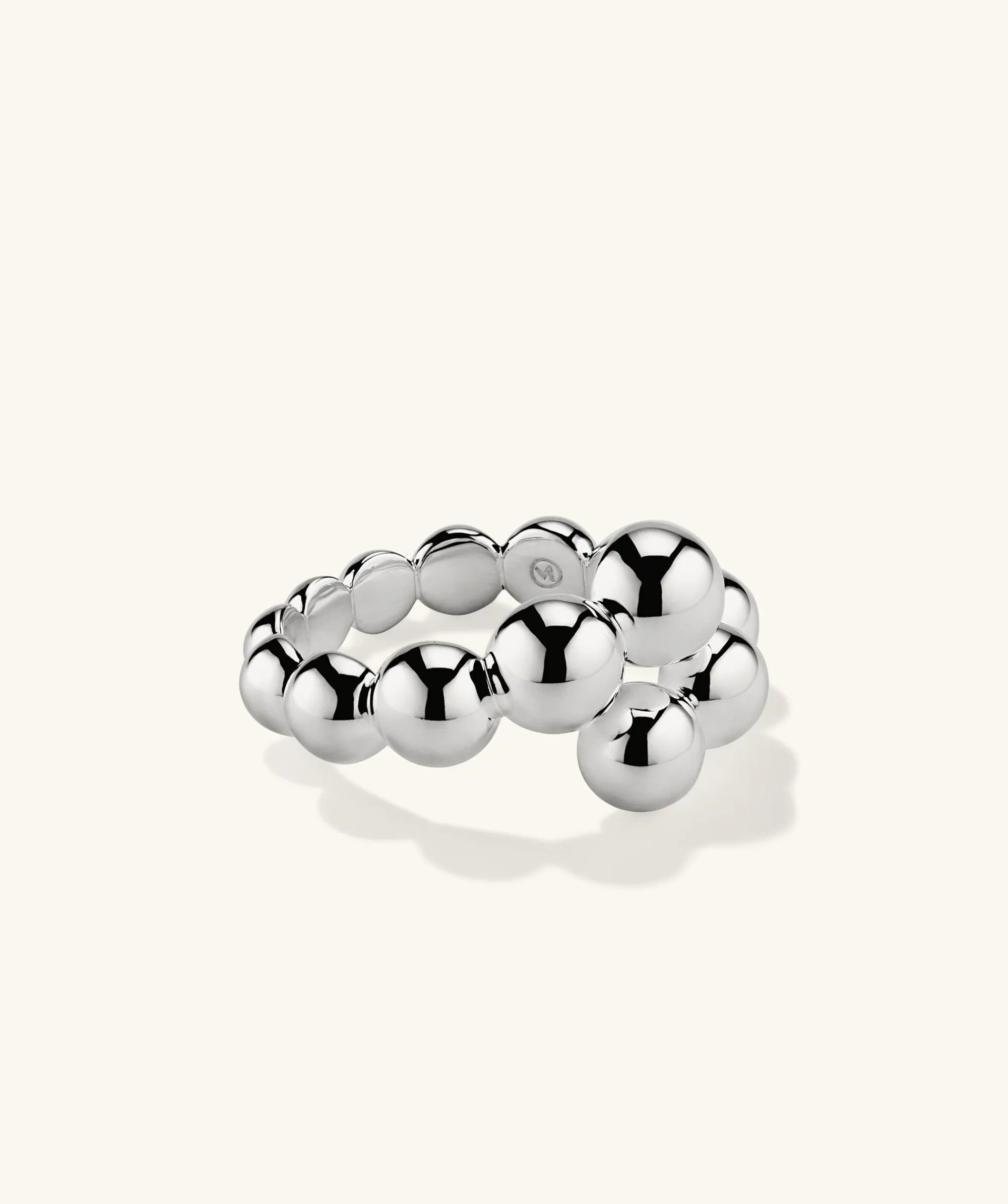 Ringe | Statement-ringe | Mejuri Bubble Sphere Bypass Ring SterlingSilver