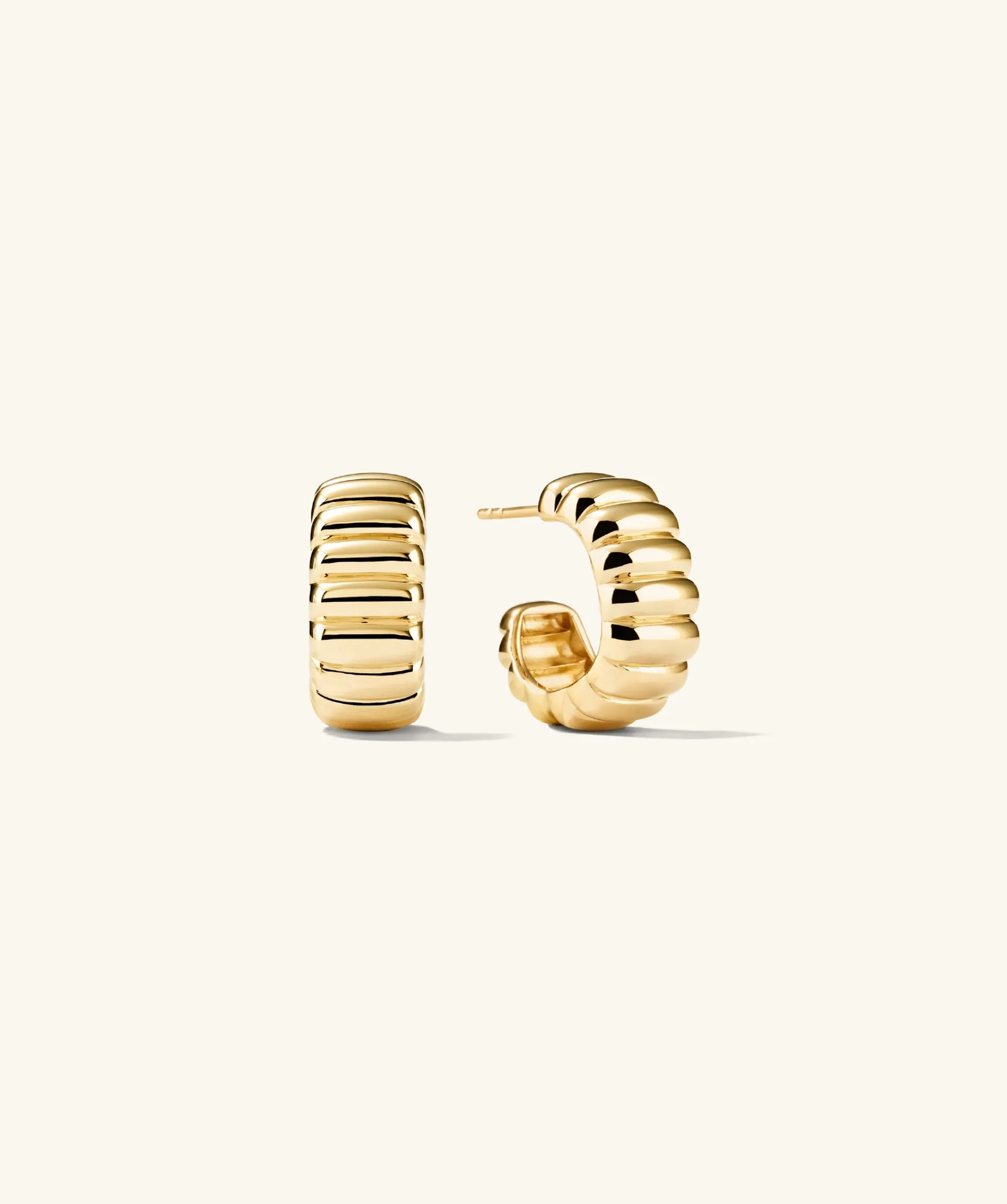 Creolen | Mejuri Charlotte Bold Hoops GoldVermeil