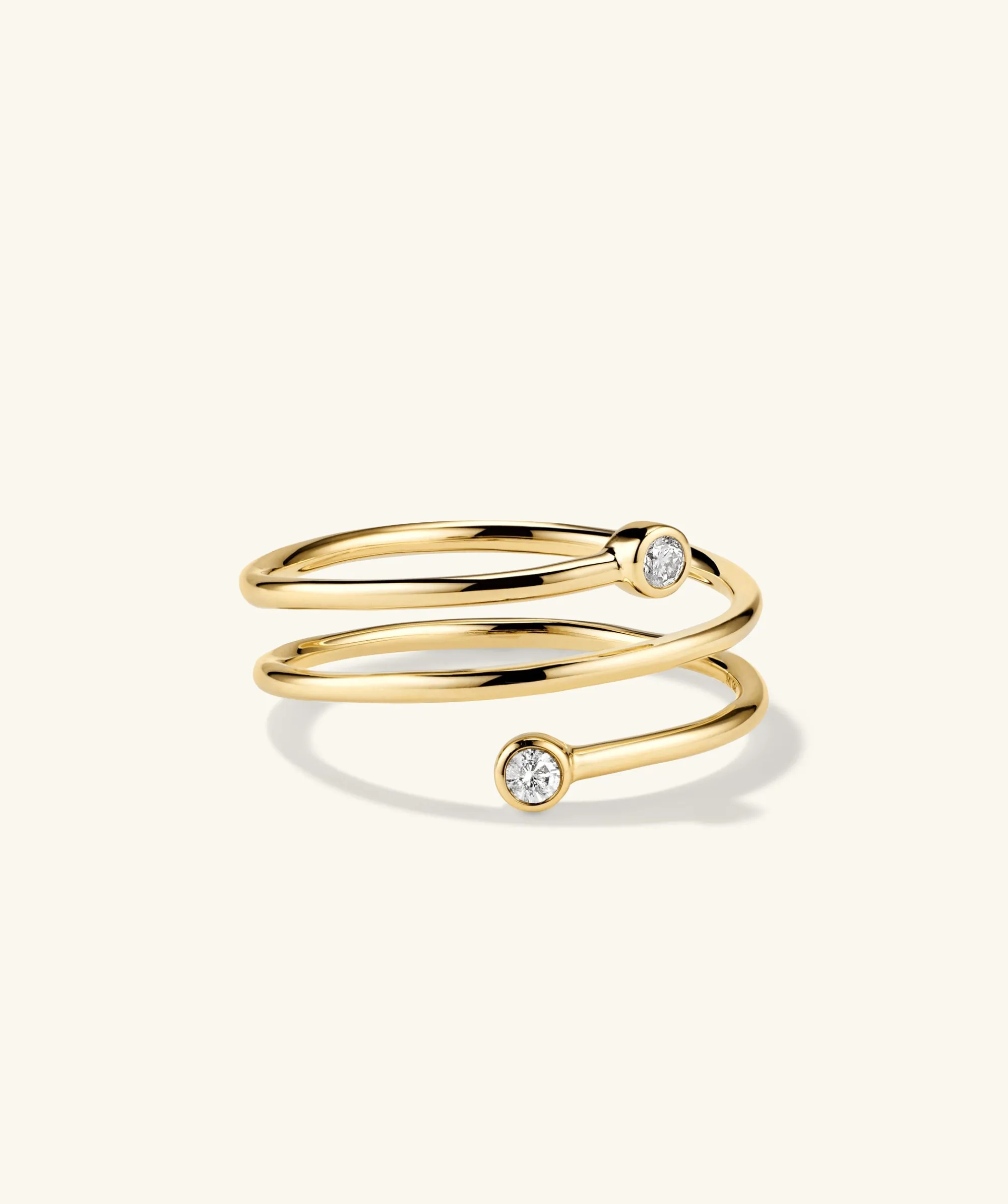 Ringe | Statement-ringe | Mejuri Diamond Coil Ring