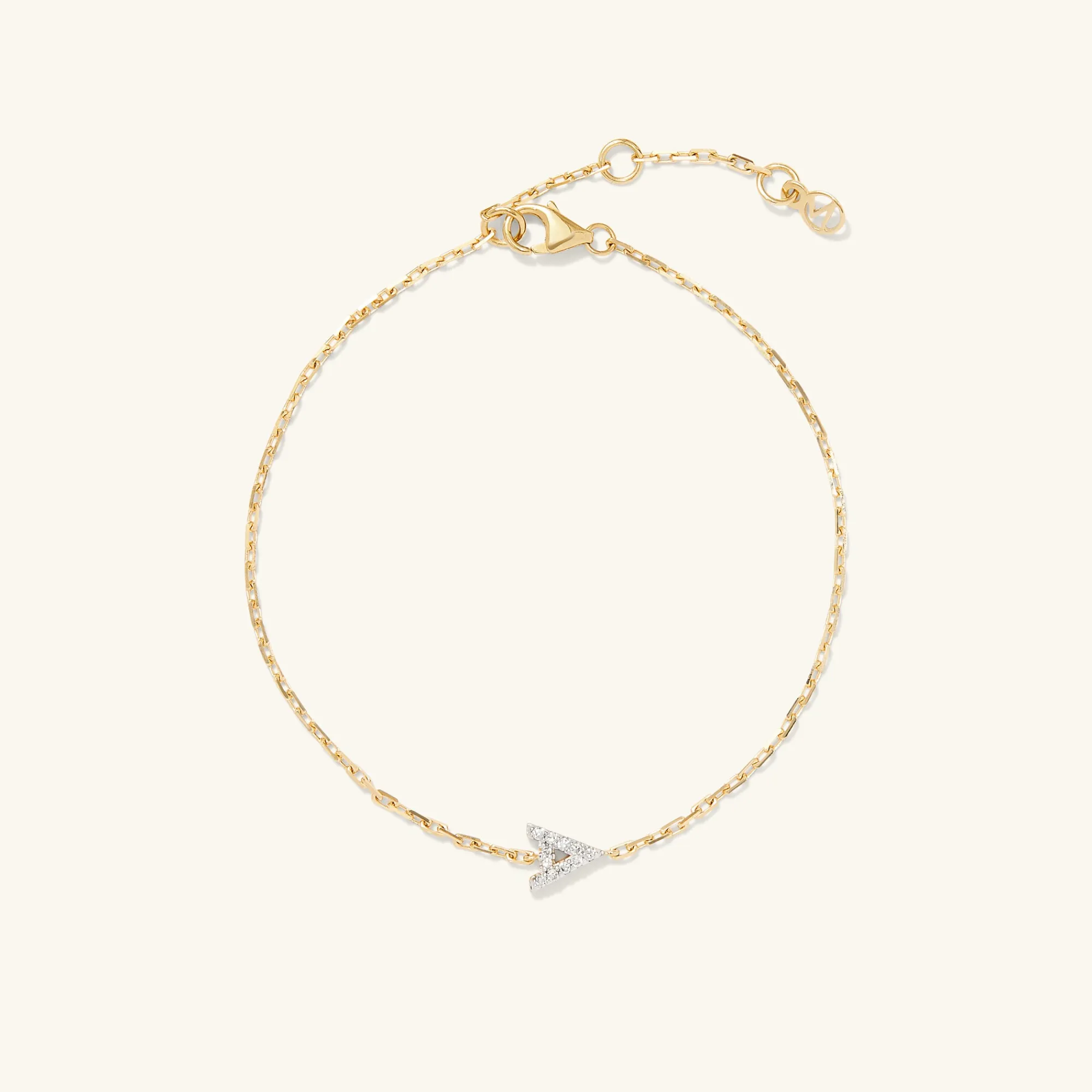 Armbänder | Mejuri Diamond Letter Bracelet