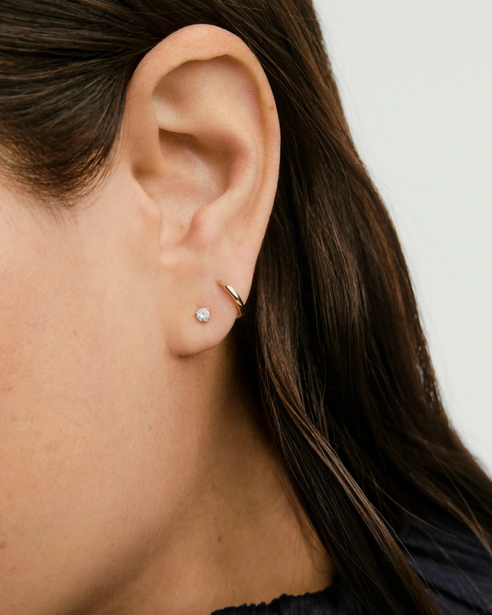 Ohrringe | Ohrstecker | Mejuri Diamond Mini Stud 14kYellowGold