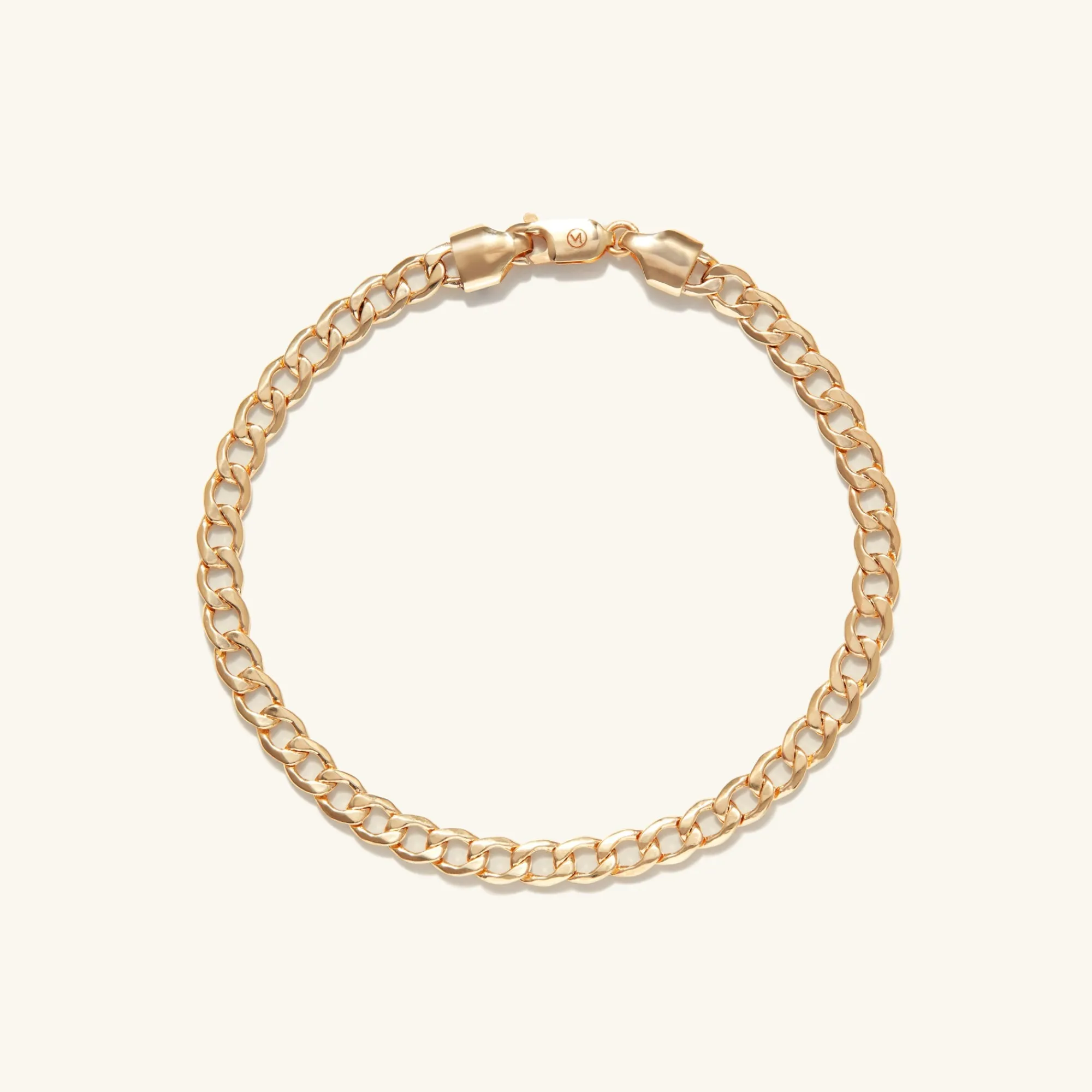 Armbänder | Herren | Mejuri Flat Curb Chain Bracelet