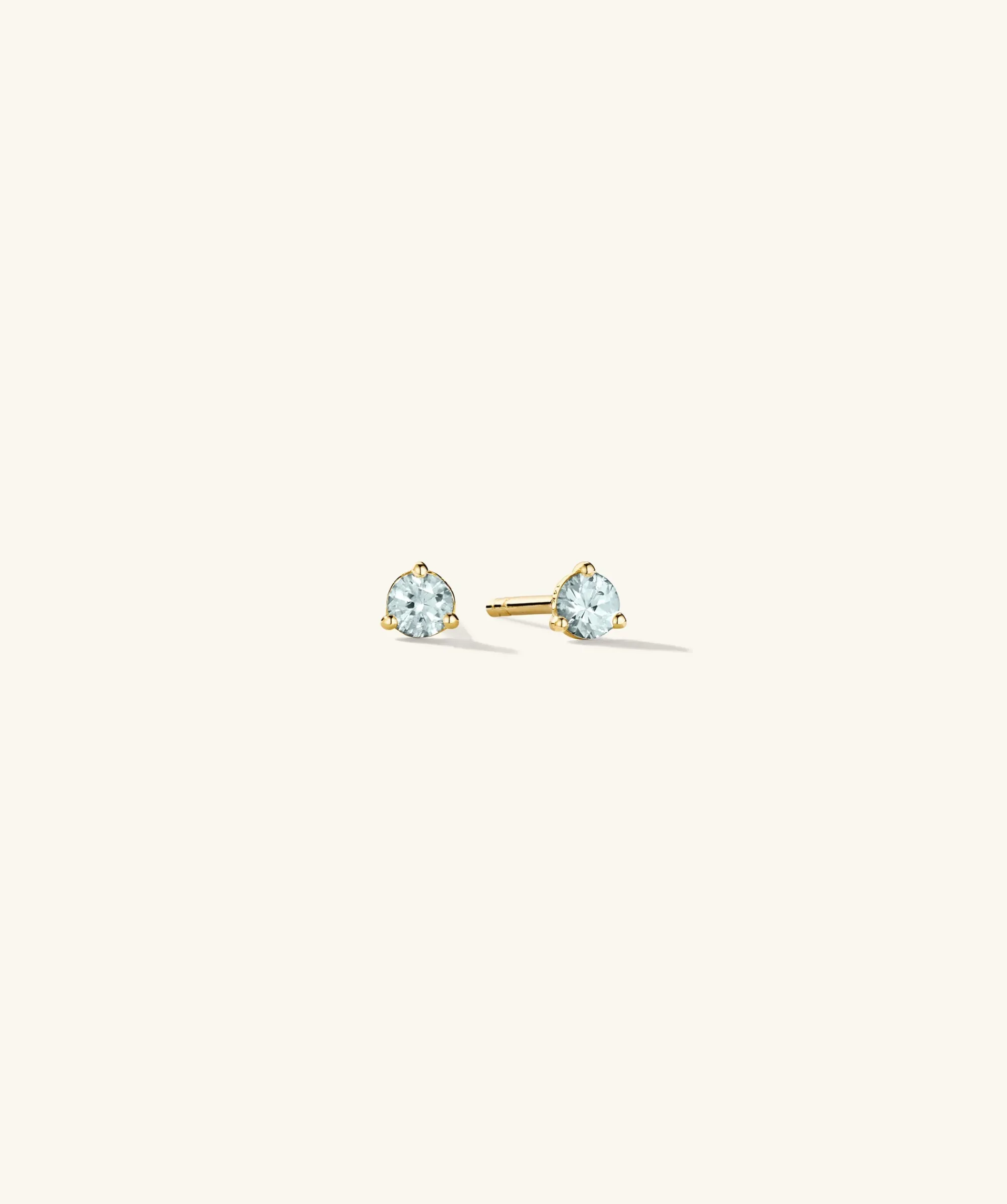 Ohrstecker | Mejuri Gemstone Mini Studs 14kYellowGold