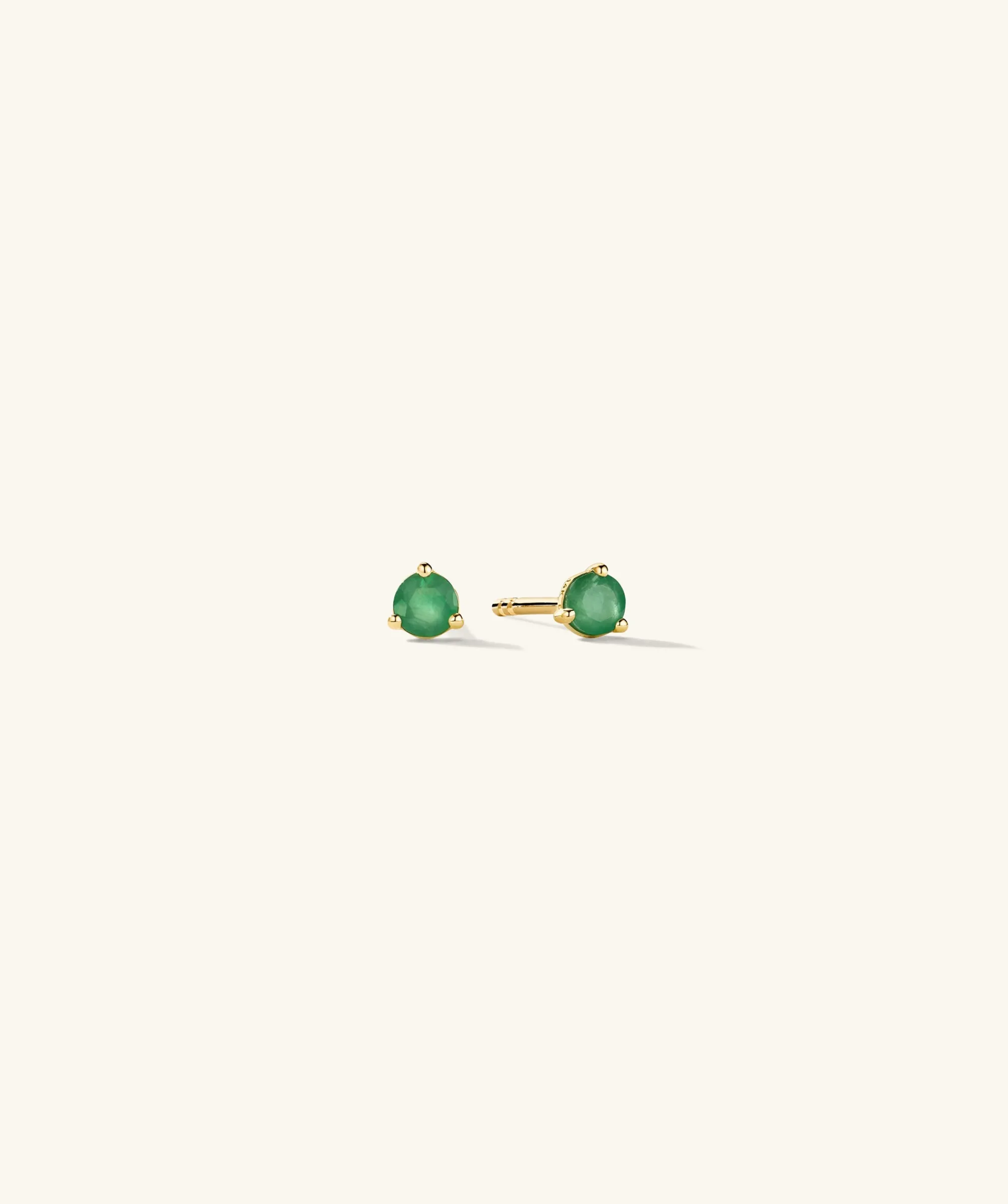 Ohrstecker | Mejuri Gemstone Mini Studs 14kYellowGold