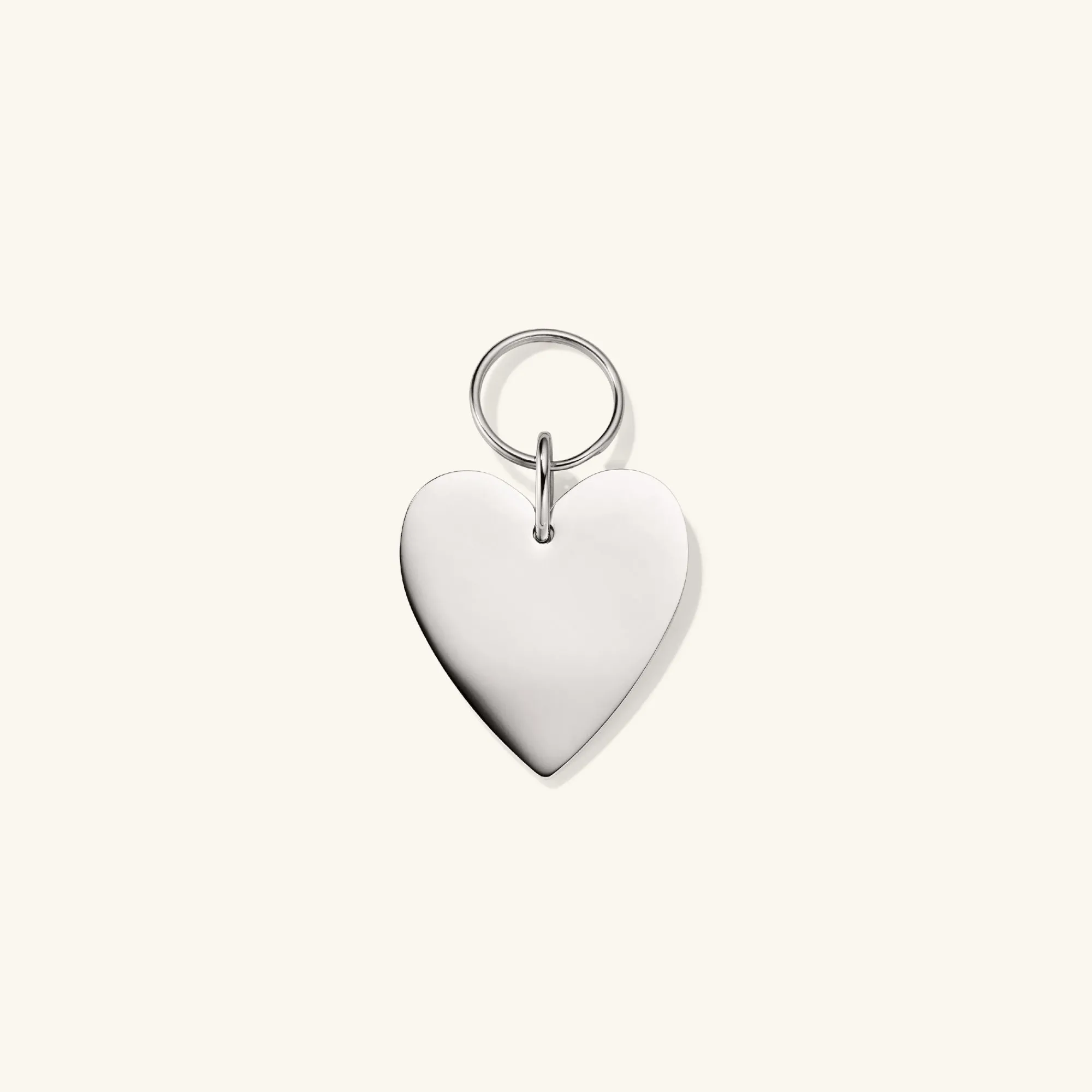 Lifestyle | Mejuri Heart Pet Tag StainlessSteel