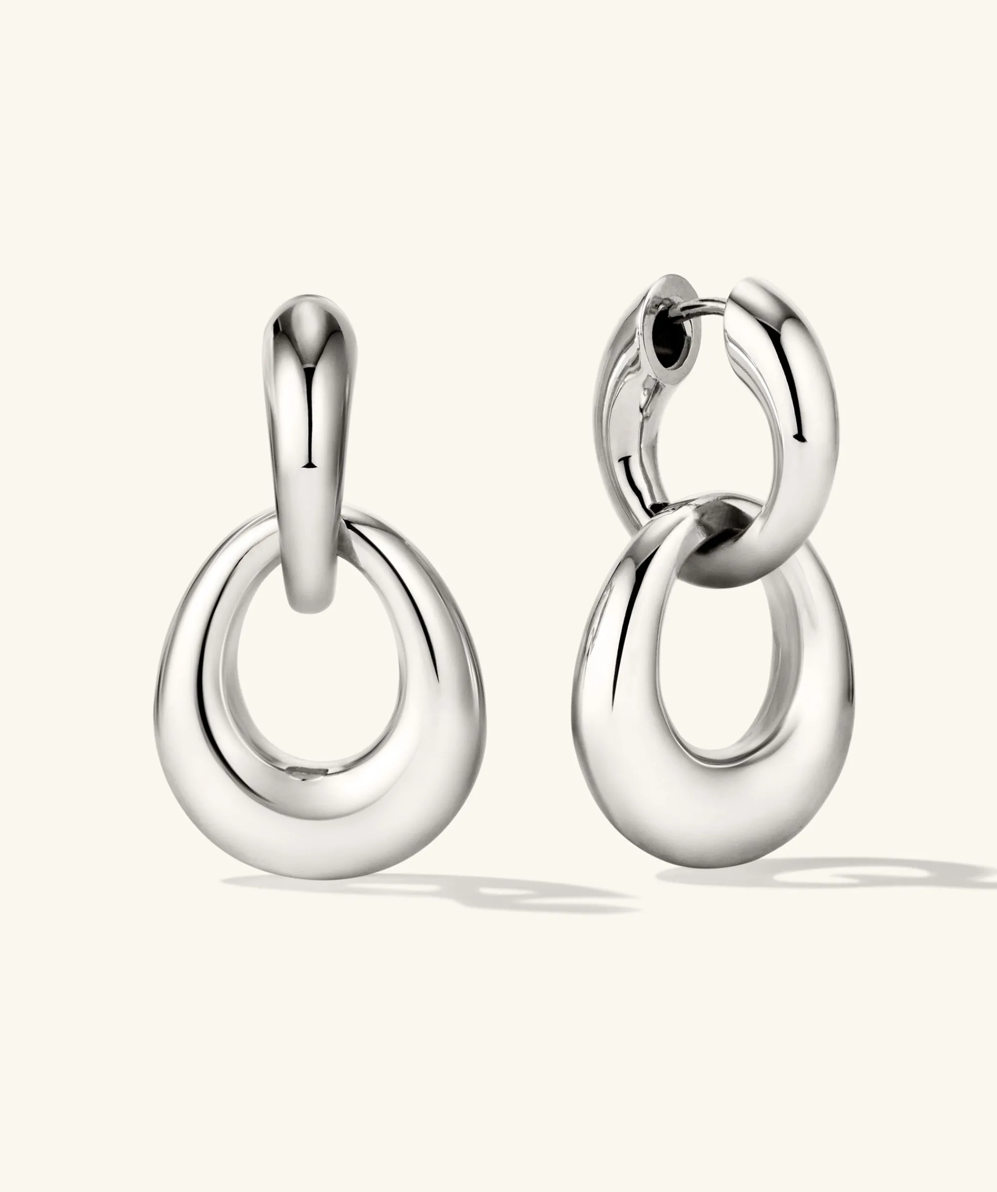 Ohrringe | Ohrhänger | Mejuri Jojo Convertible Hoops SterlingSilver