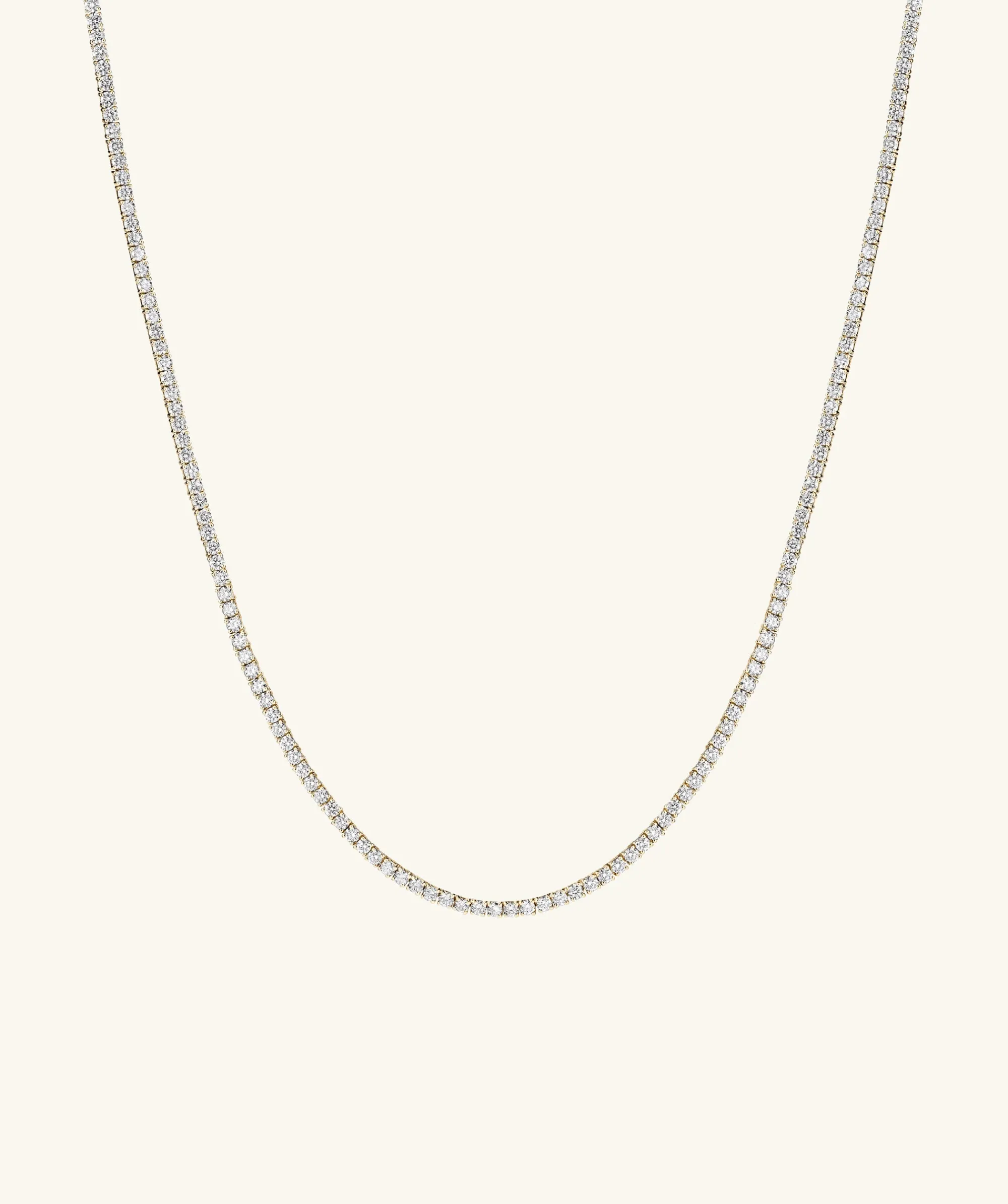 Halsketten | Tennis-halsketten | Mejuri Lab Grown Diamond Tennis Necklace 2.5mm