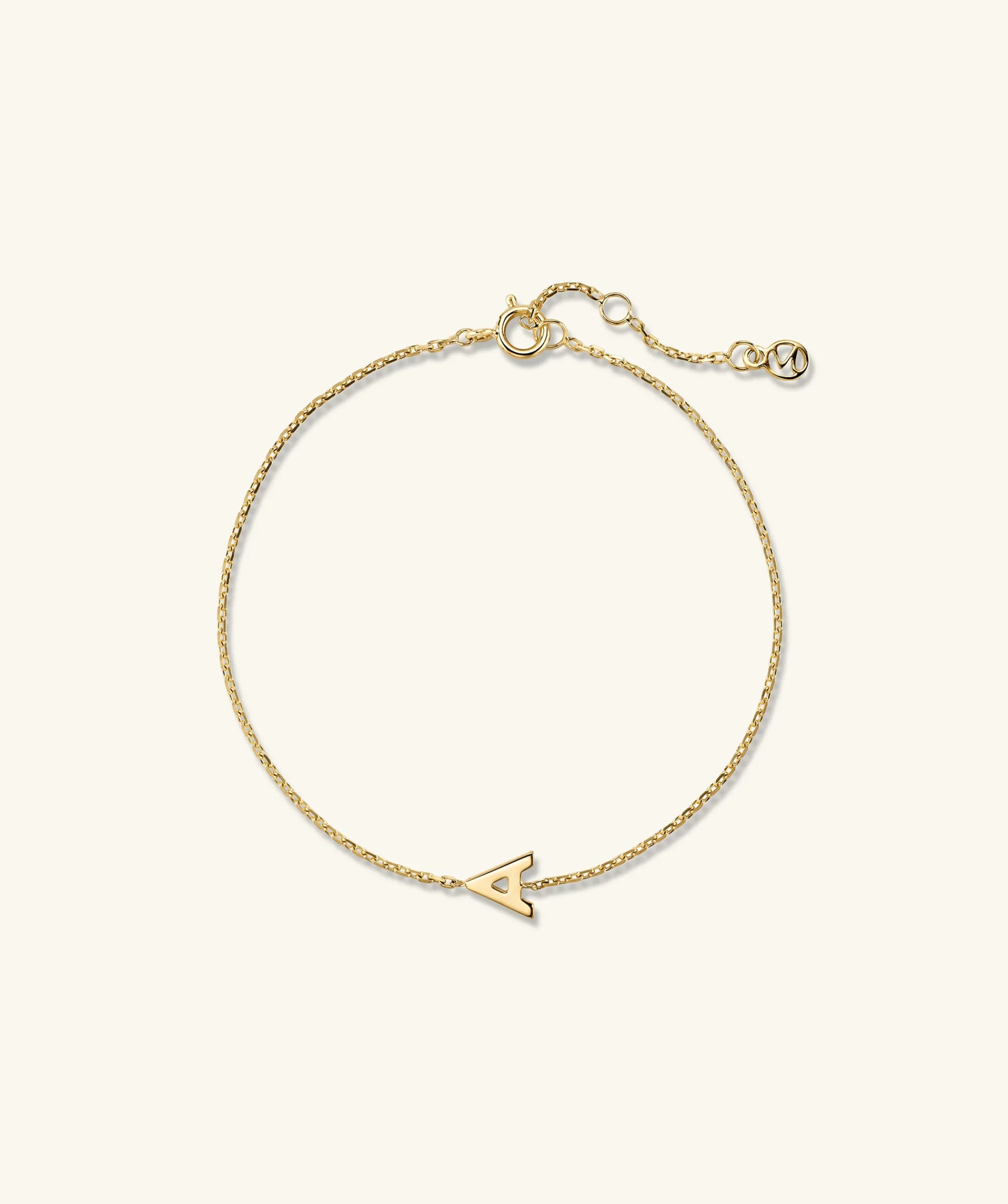 Armbänder | Mejuri Letter Bracelet 14kYellowGold