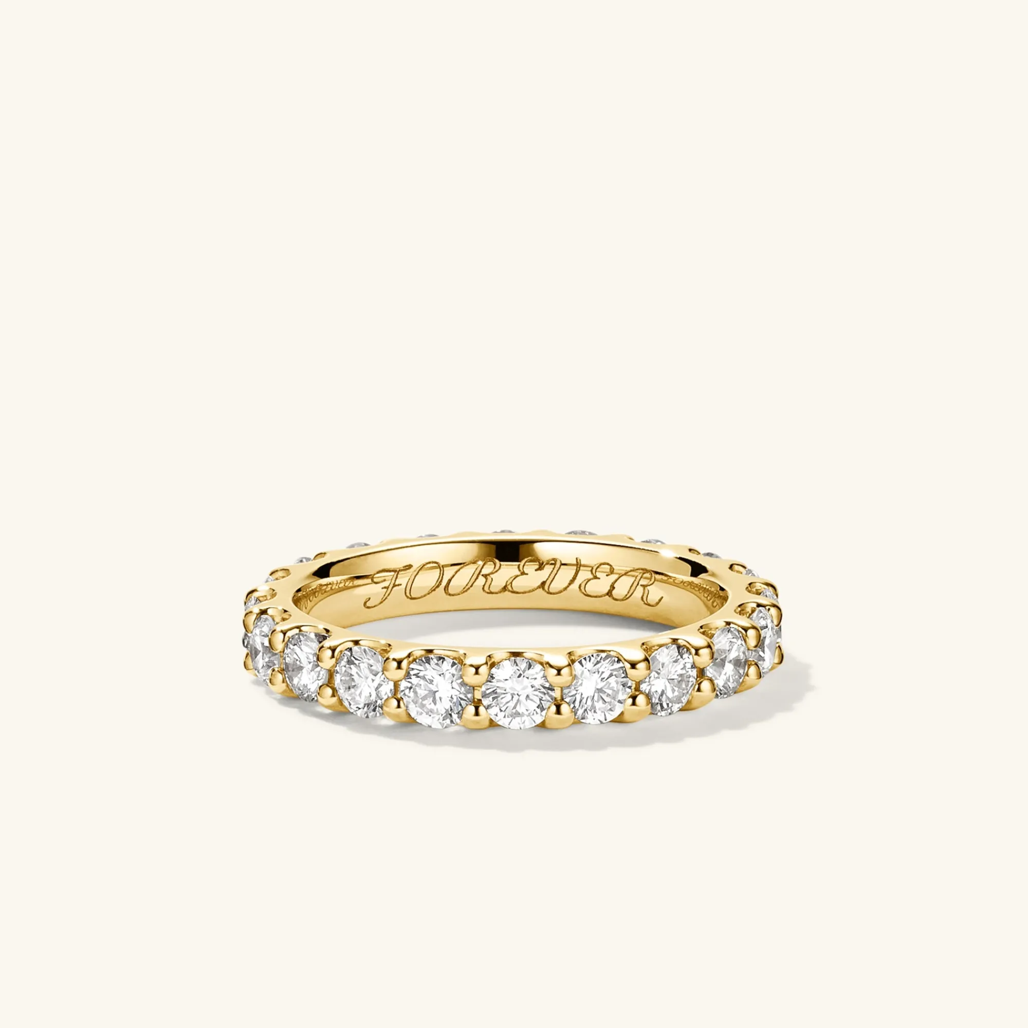 Ringe | Eheringe | Mejuri 3mm Bold Diamond Eternity Band