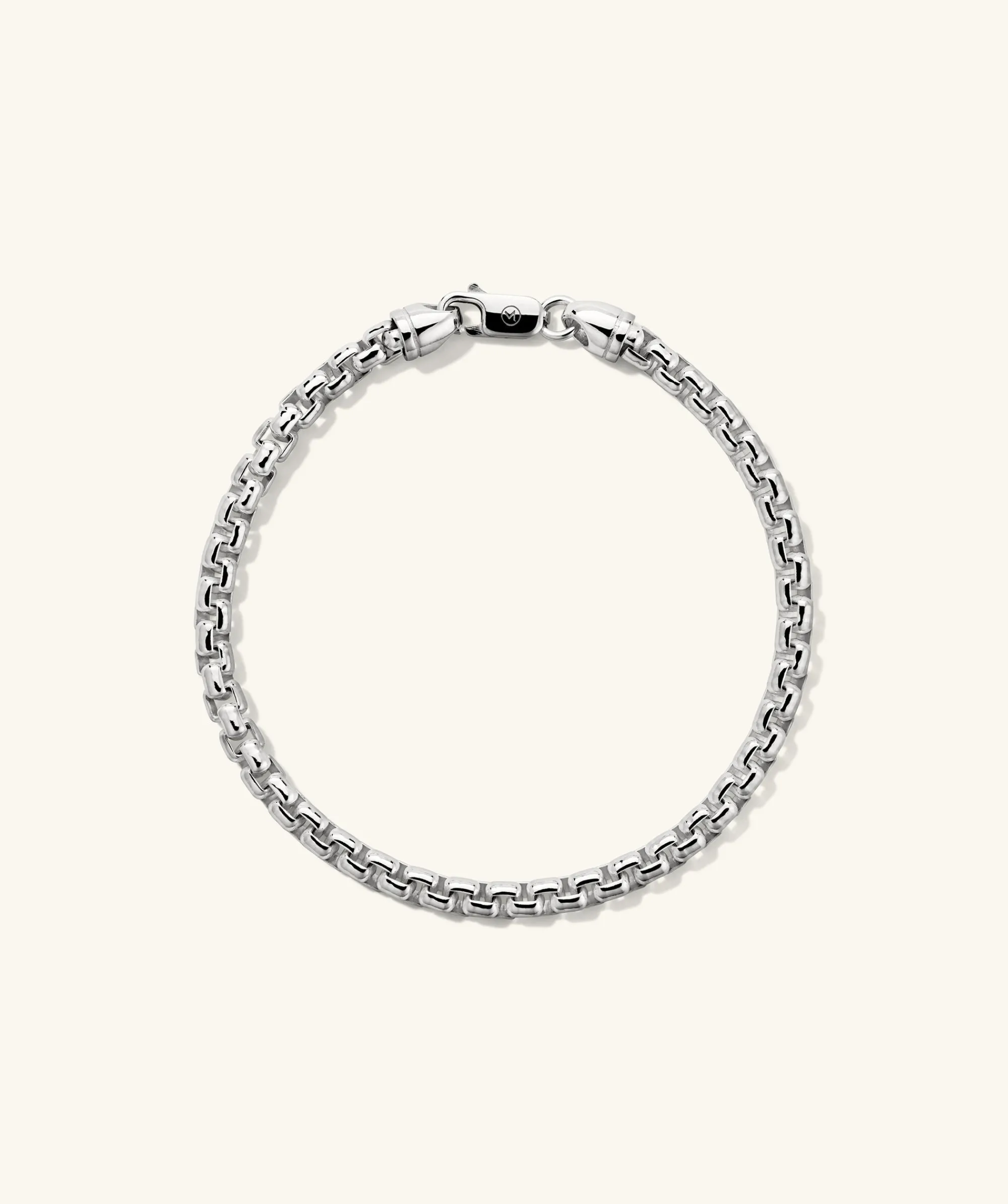 Armbänder | Herren | Mejuri 4mm Round Box Chain Bracelet SterlingSilver