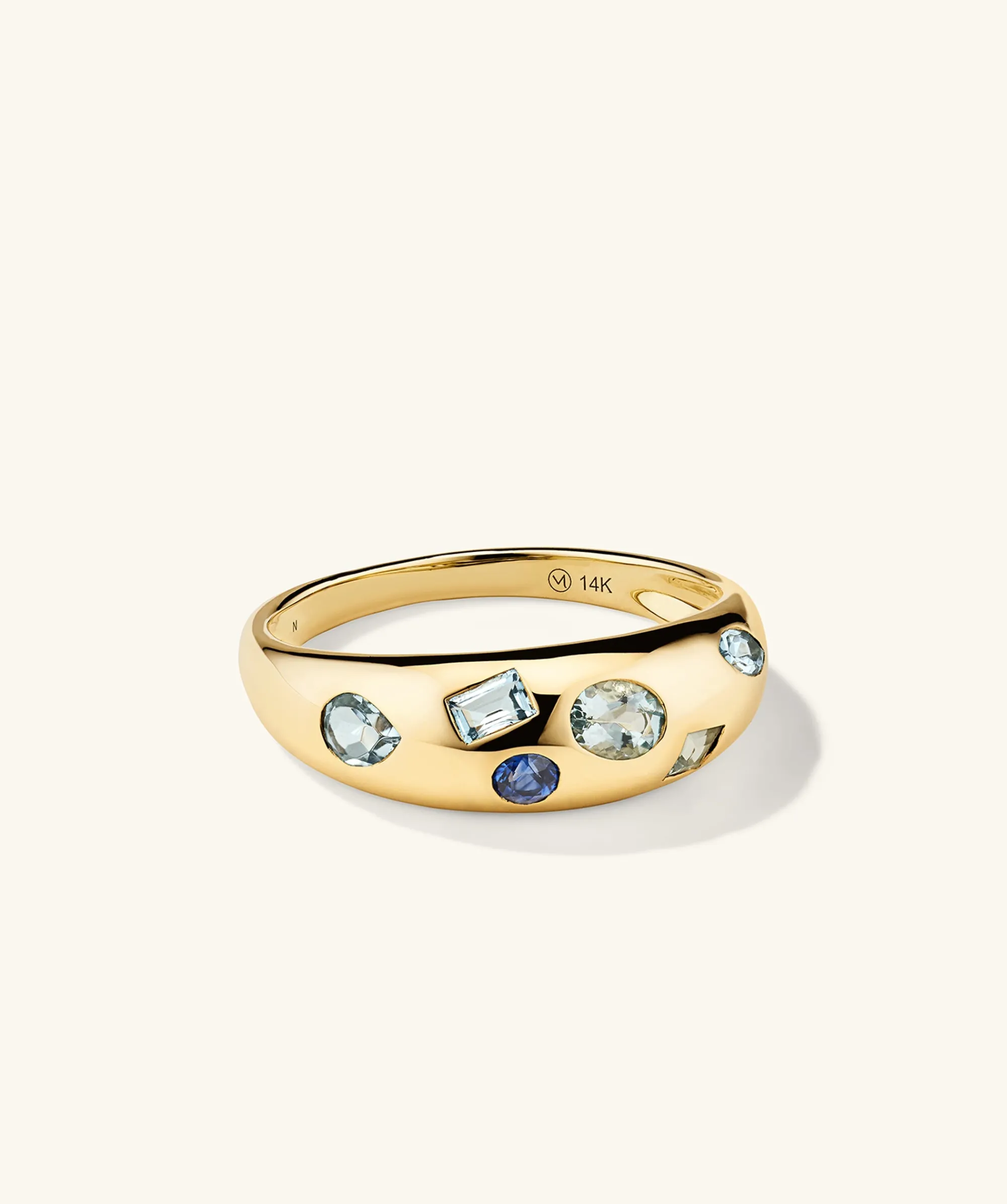 Ringe | Statement-ringe | Mejuri Mosaic Gemstone Dôme Ring