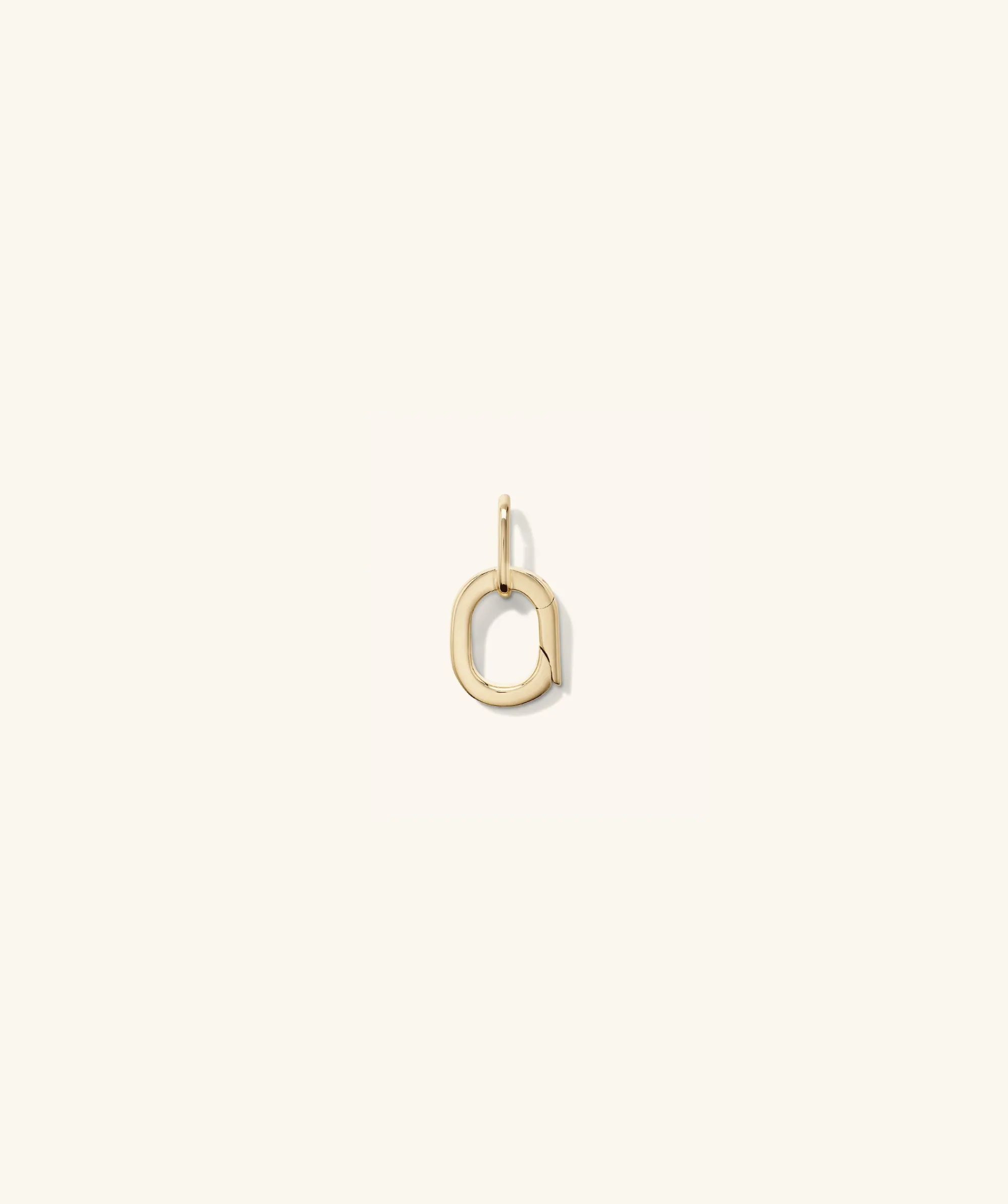 Halsketten | Mejuri Oval Charm Enhancer 10kYellowGold