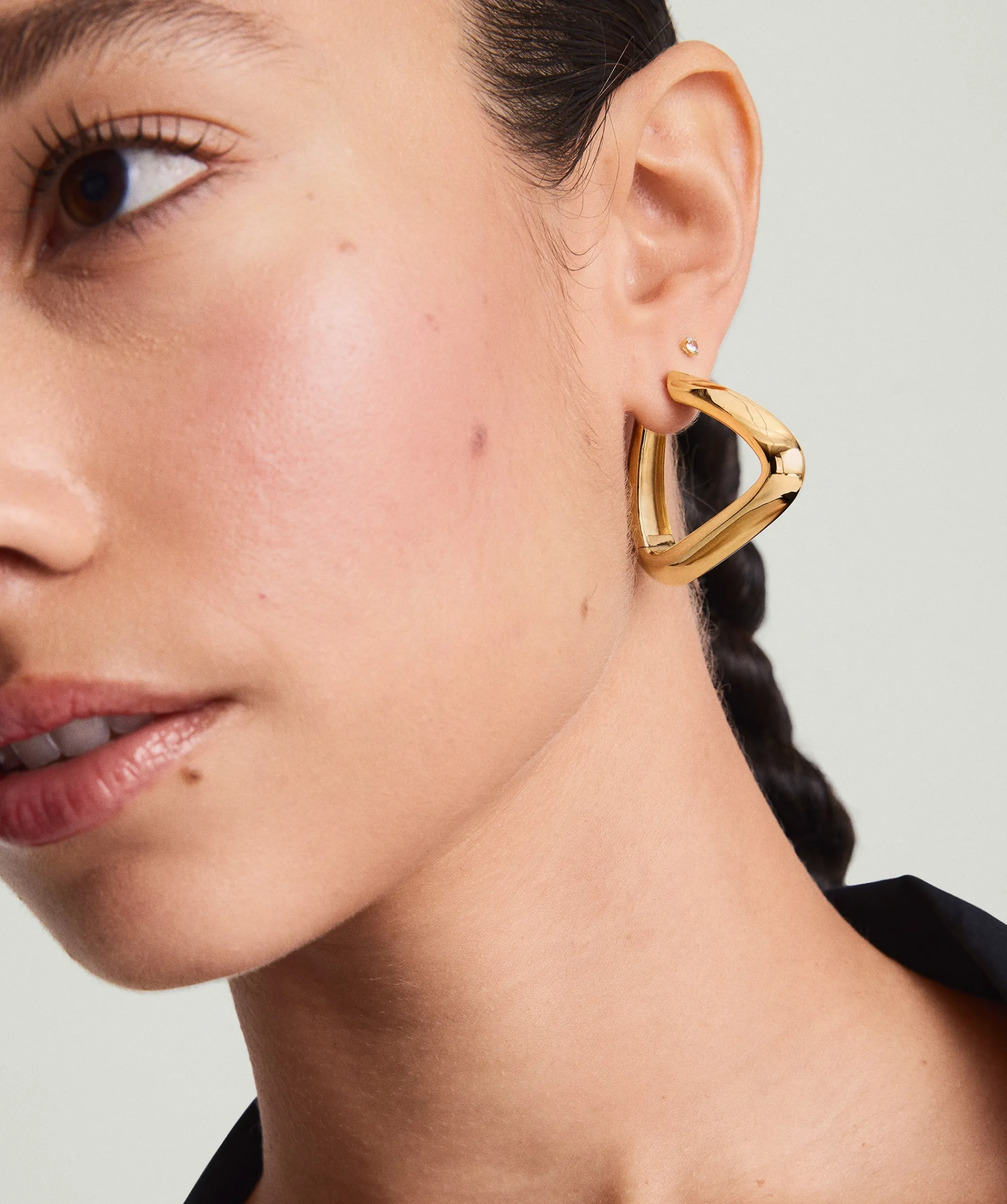 Ohrringe | Creolen | Mejuri Patra Oversized Hoops GoldVermeil