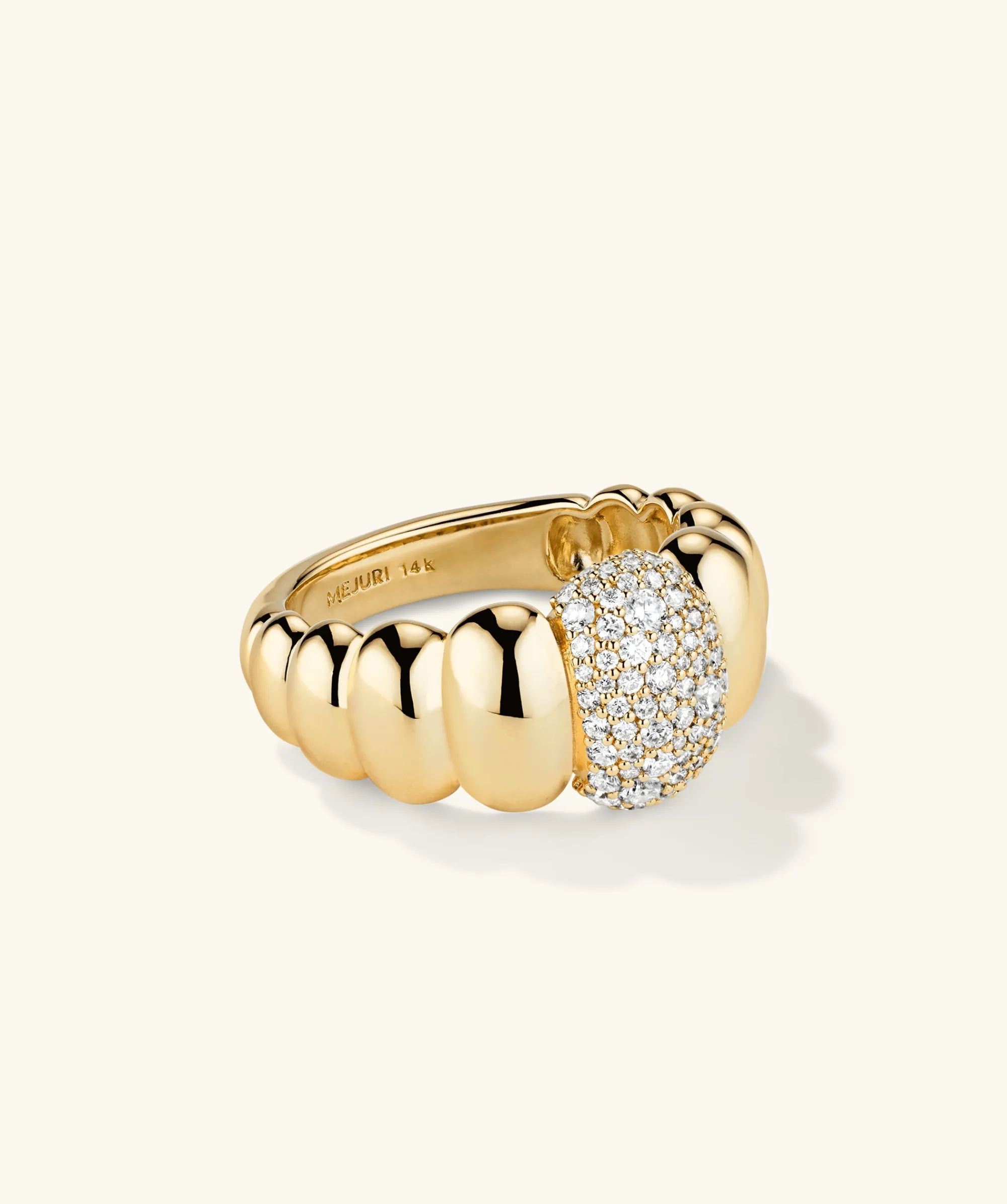 Ringe | Statement-ringe | Mejuri Puffy Charlotte Pavé Diamond Ring