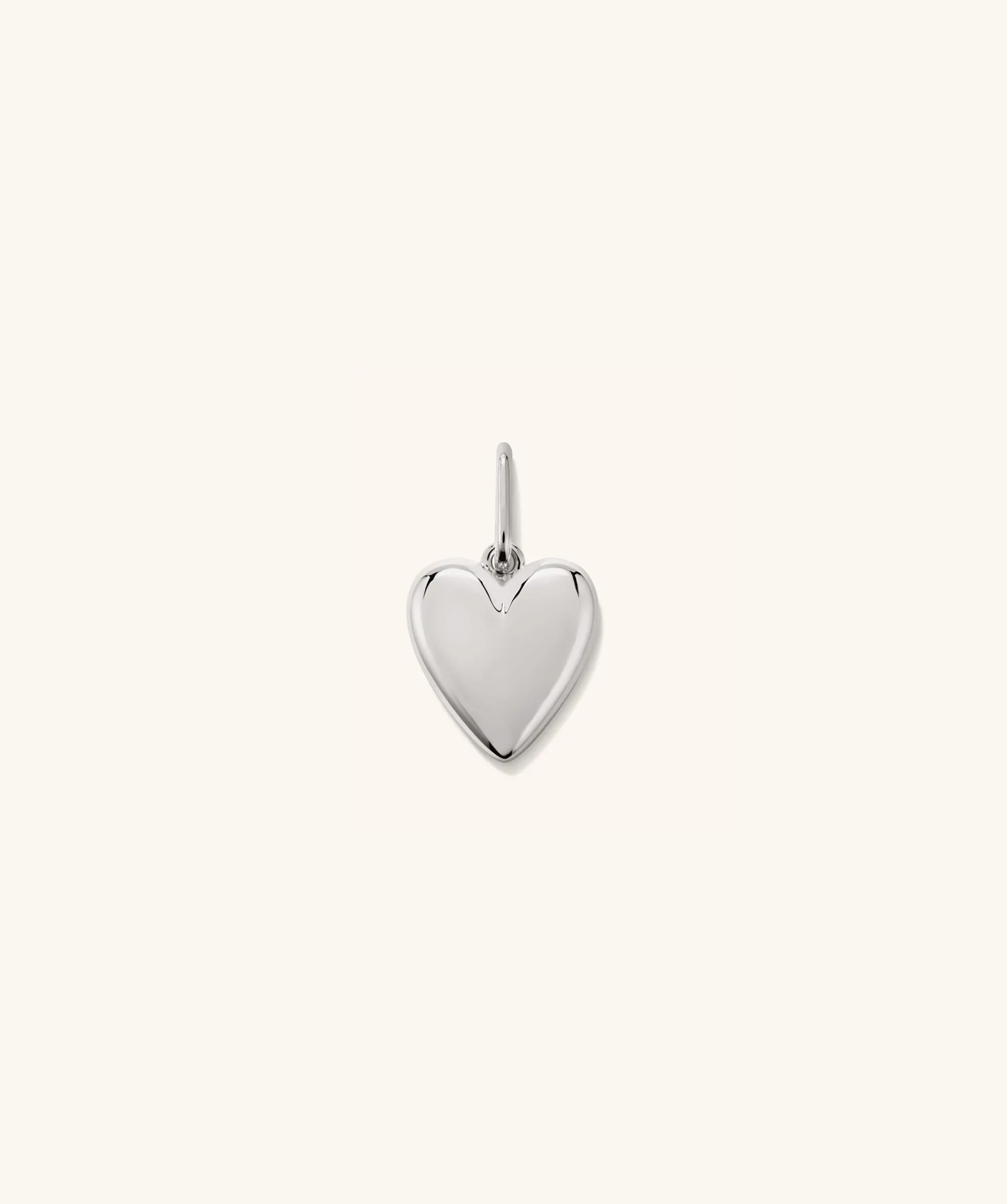 Charms | Charms + Anhänger | Mejuri Puffy Heart Charm SterlingSilver