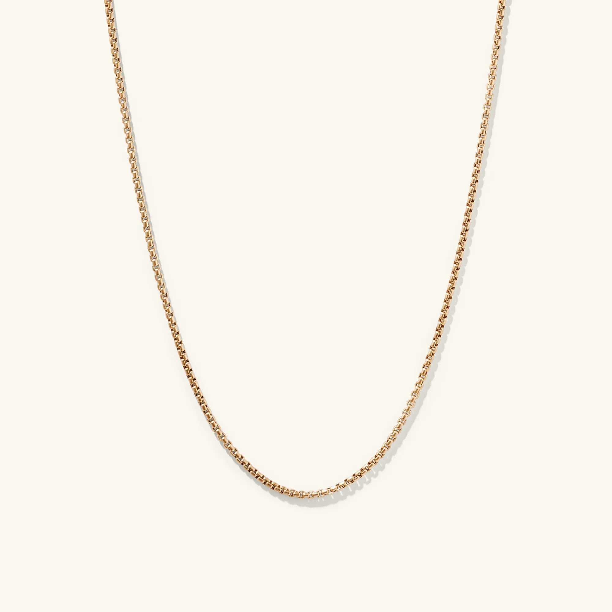 Halsketten | Herren | Mejuri Round Box Chain Necklace