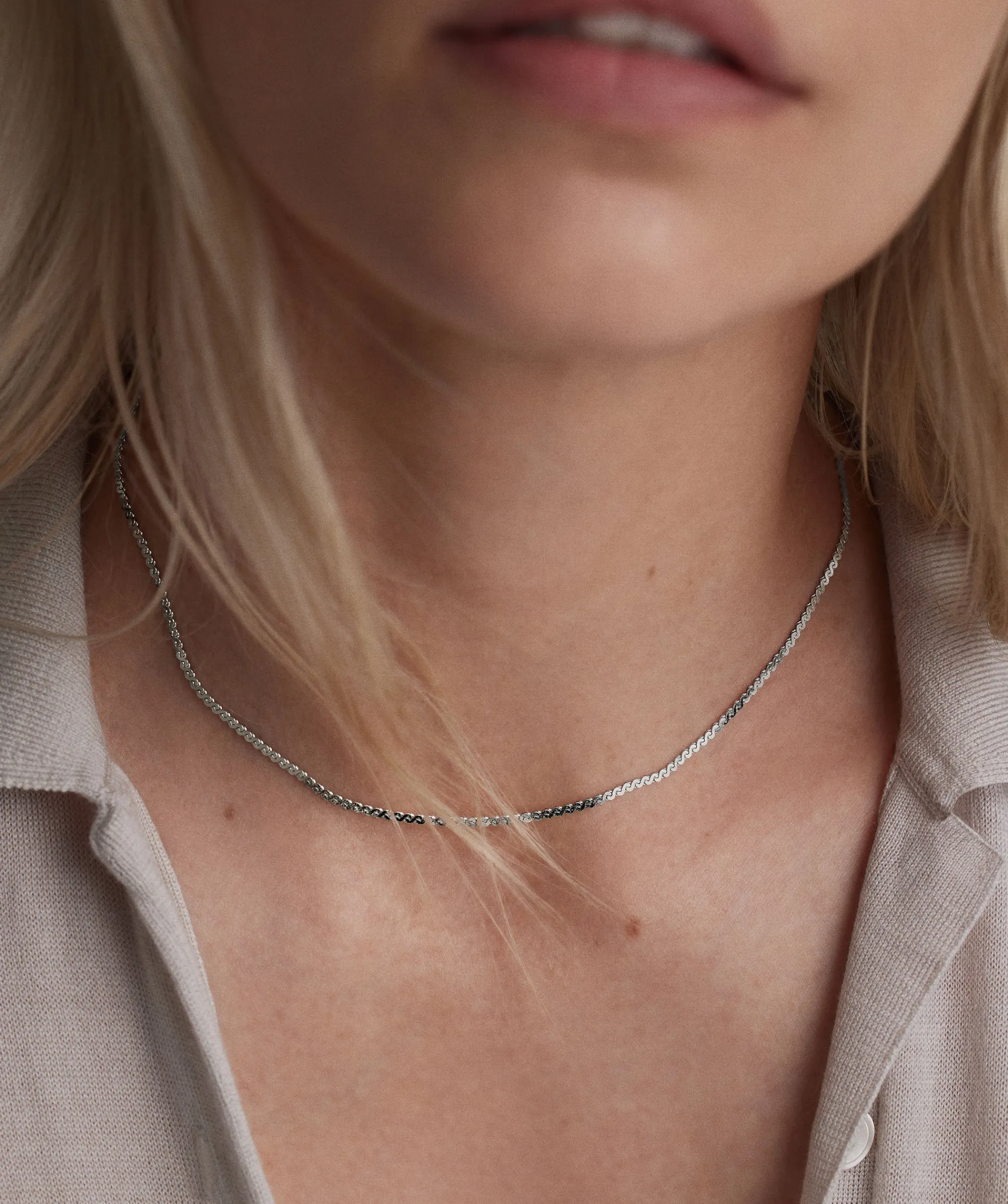 Halsketten | Gliederhalsketten | Mejuri Serpentine Chain Necklace